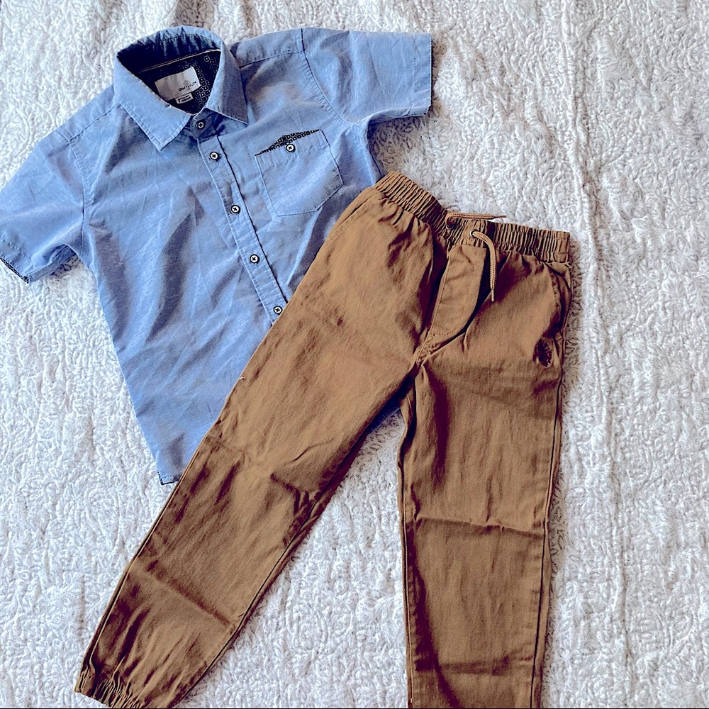 Boys Craft & Flow shirt and Polo pants